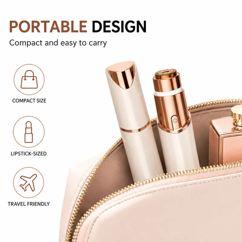2 in 1 facial & eyebrow hair trimmer for Women