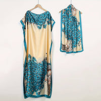 Peacock Blue Elegance