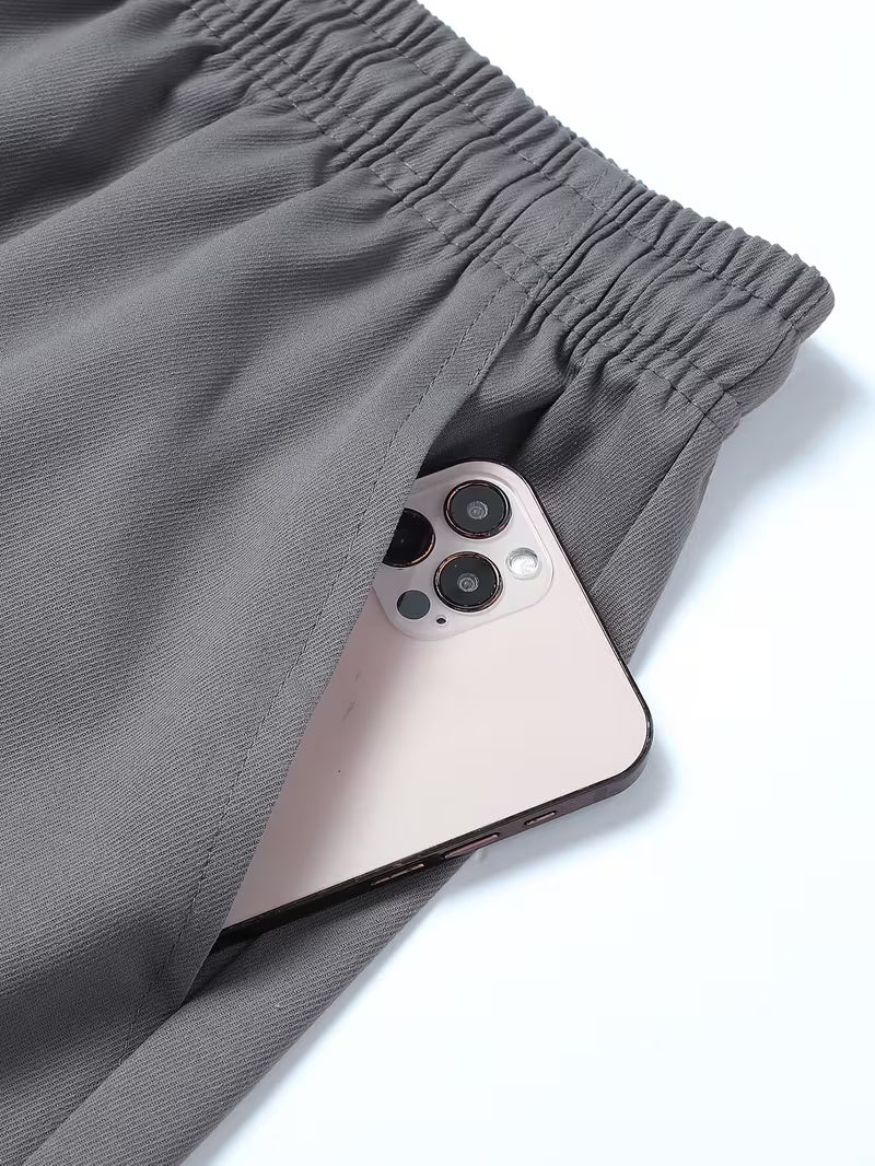 Men’s Summer 2-Pack Cargo Shorts with Multiple Pockets