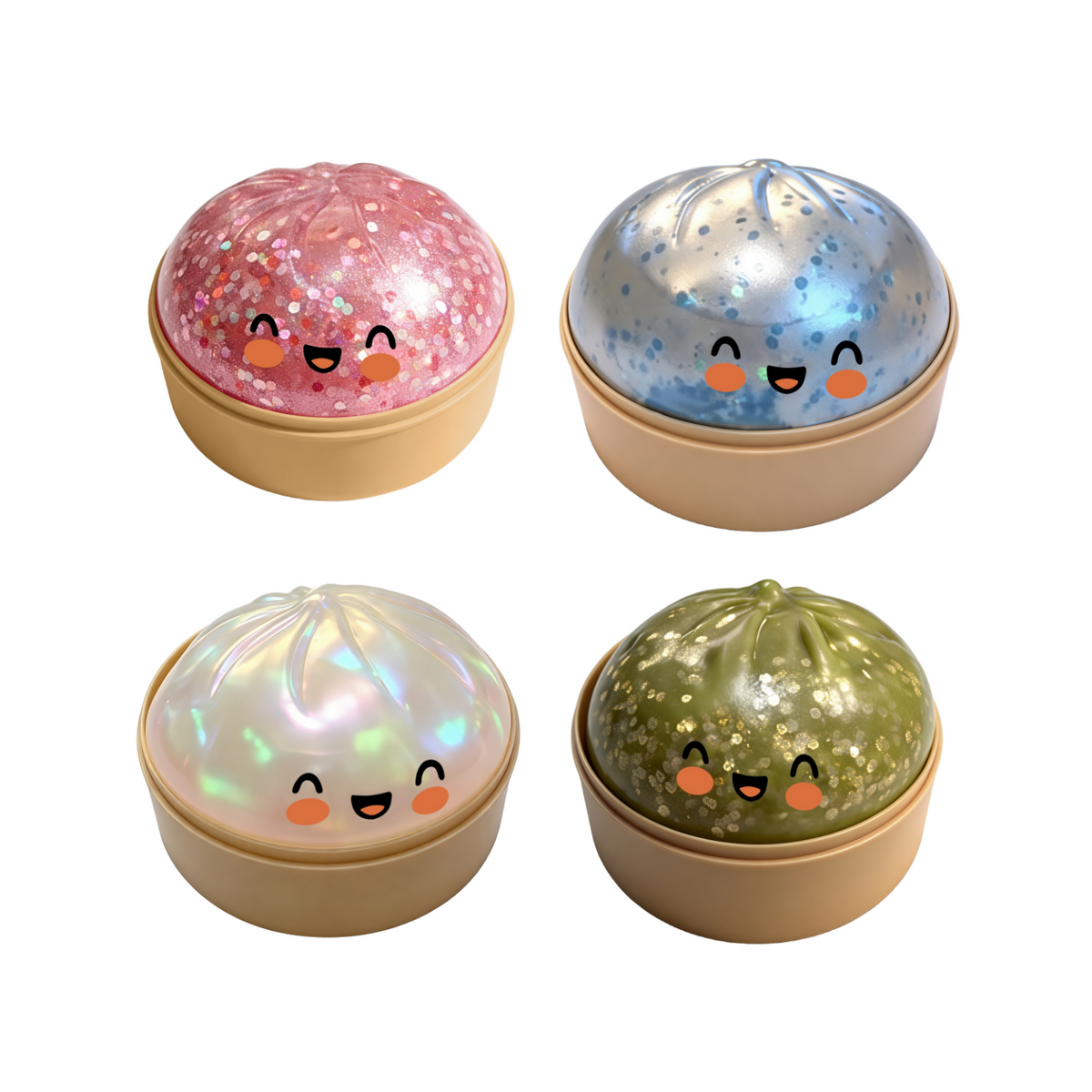 Glitter Dumpling Squishy