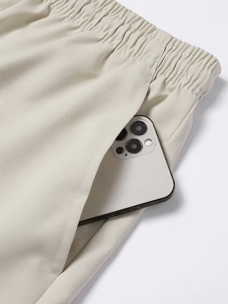 Men’s Summer 2-Pack Cargo Shorts with Multiple Pockets