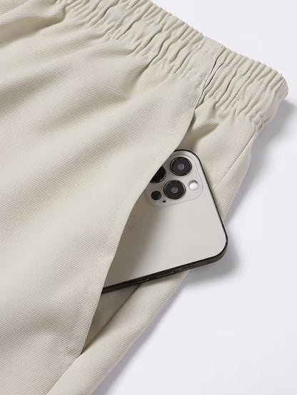 Men’s Summer 2-Pack Cargo Shorts with Multiple Pockets