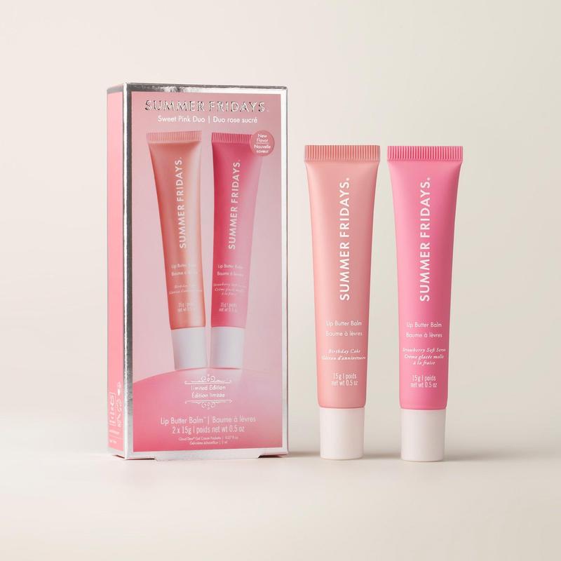 Sweet Pink Lip Butter Balm Duo