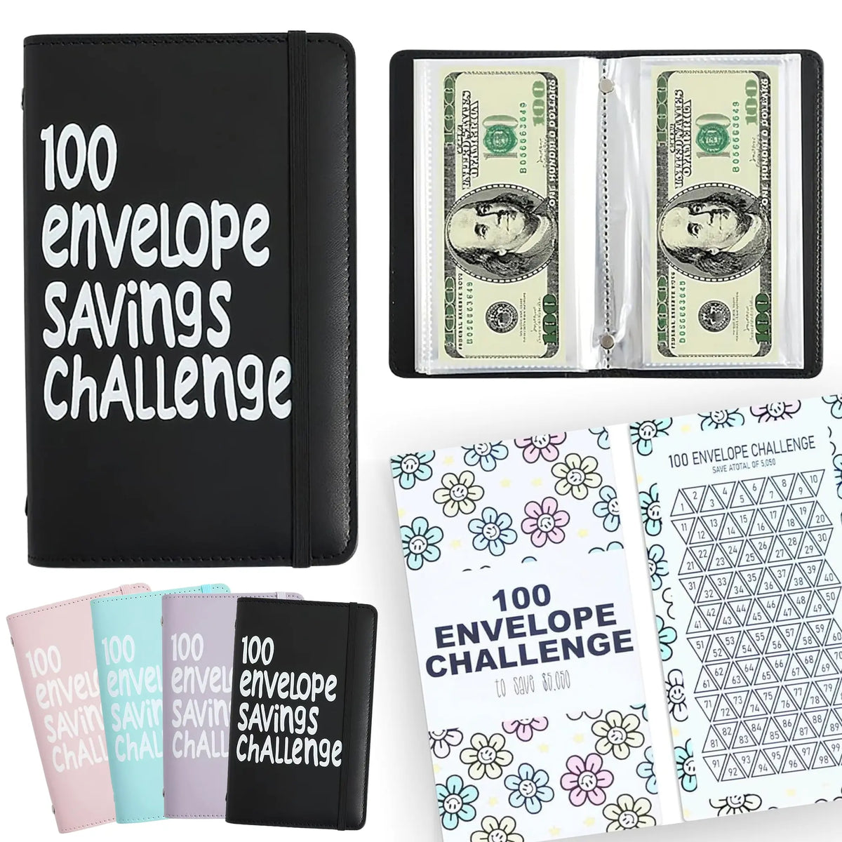 💵 100 Days Dollar Saving Envelope Kit