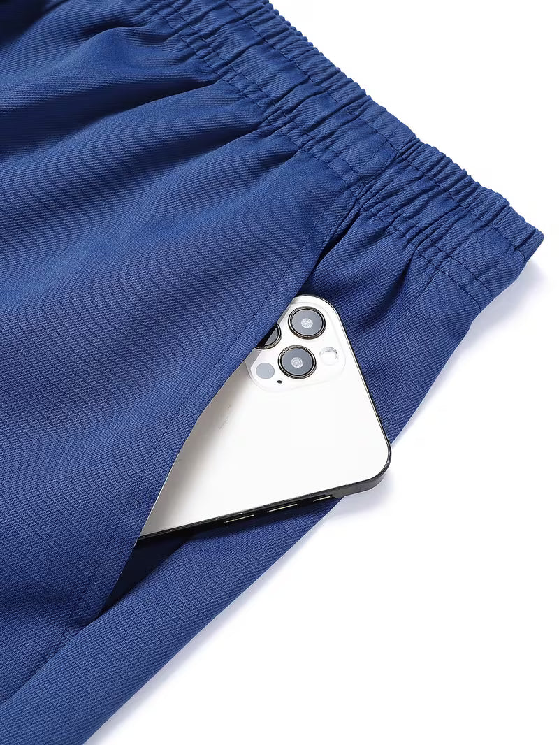 Men’s Summer 2-Pack Cargo Shorts with Multiple Pockets