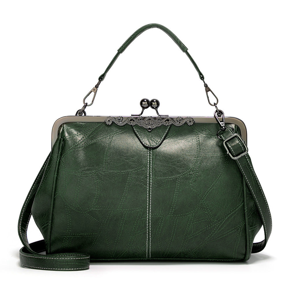 Vintage Leather Shoulder Bag — Timeless Style, Everyday Luxury