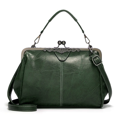 Vintage Leather Shoulder Bag — Timeless Style, Everyday Luxury