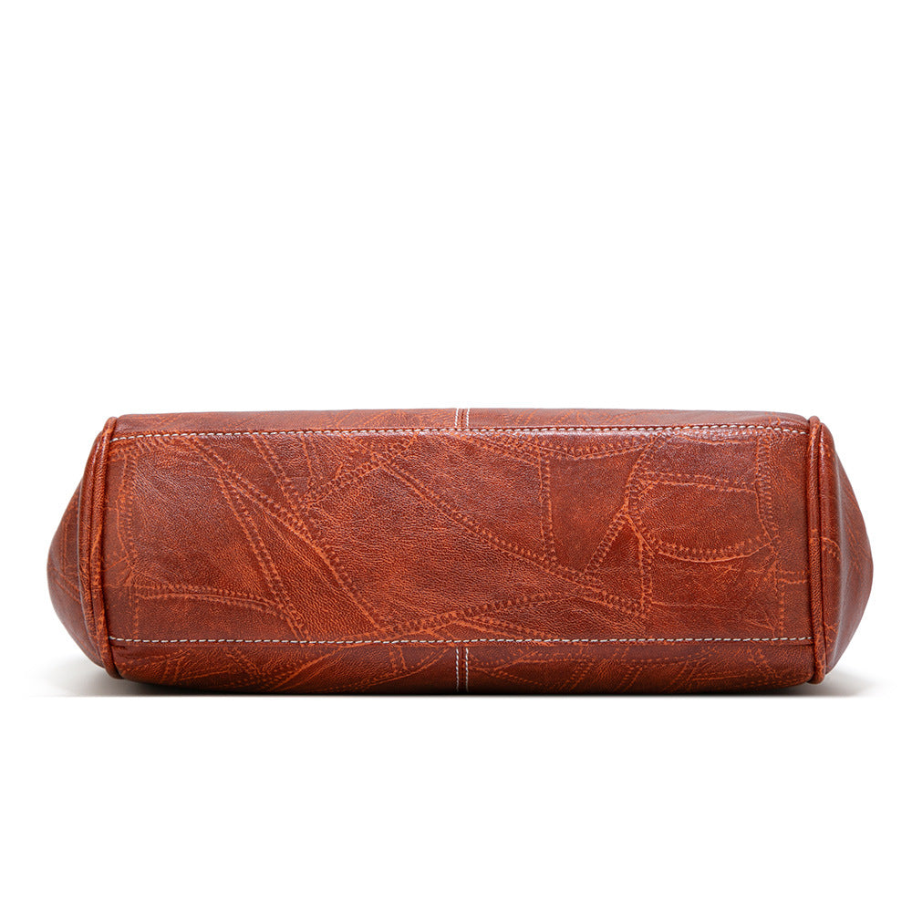 Vintage Leather Shoulder Bag — Timeless Style, Everyday Luxury