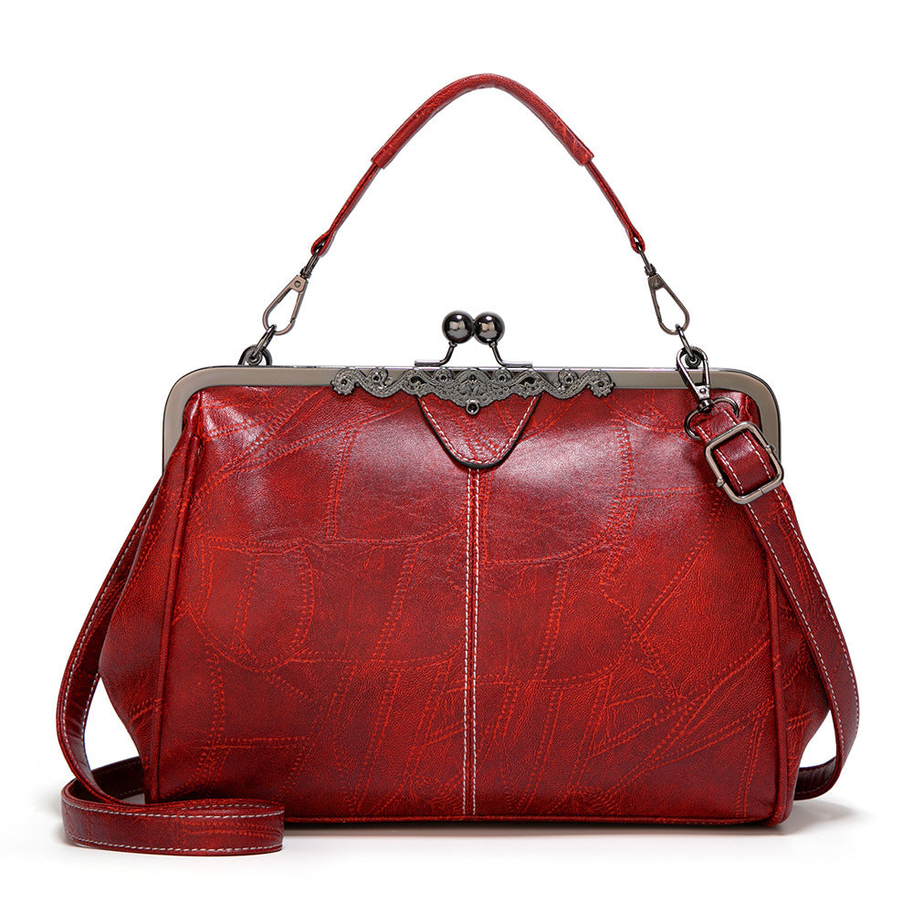 Vintage Leather Shoulder Bag — Timeless Style, Everyday Luxury