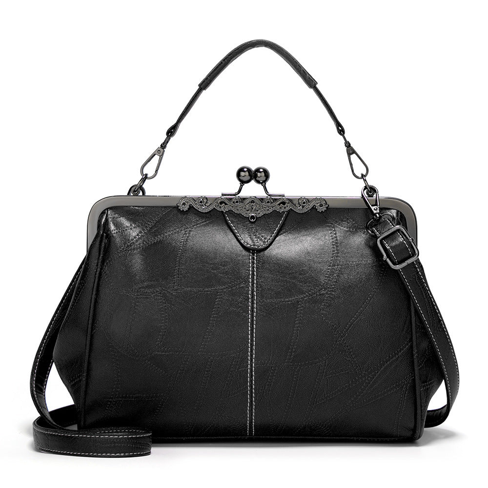 Vintage Leather Shoulder Bag — Timeless Style, Everyday Luxury