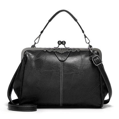Vintage Leather Shoulder Bag — Timeless Style, Everyday Luxury
