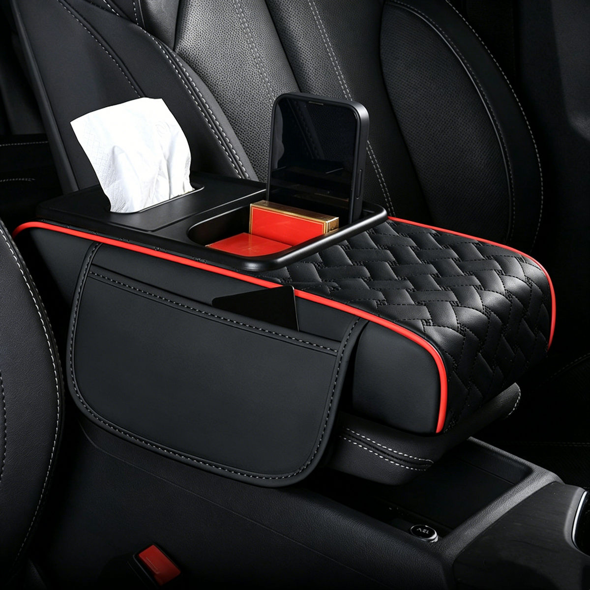 4-in-1 Multi-Functional Car Armrest Organizer