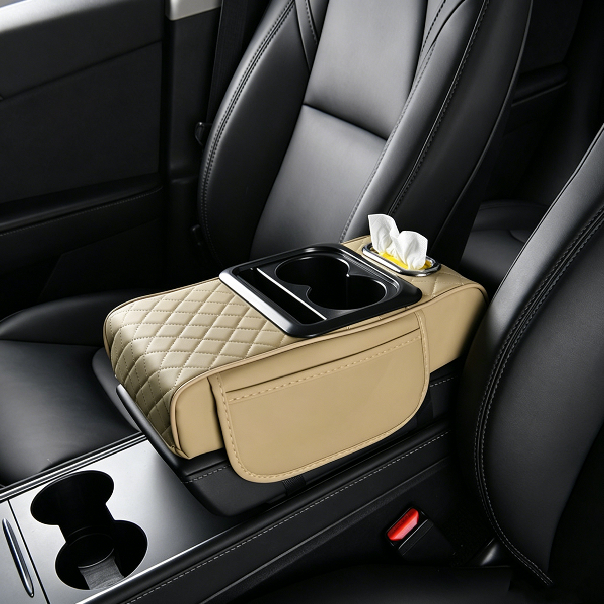 4-in-1 Multi-Functional Car Armrest Organizer