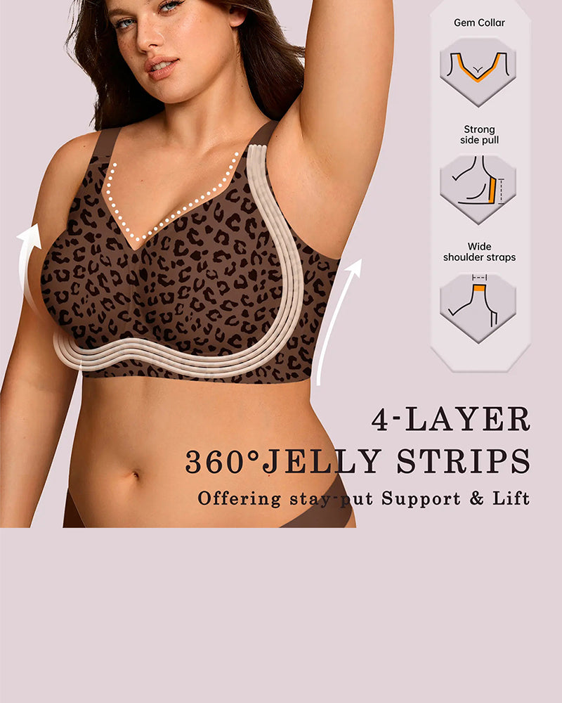 Jelly Bra™ Plus Size Supportive Seamless Bra
