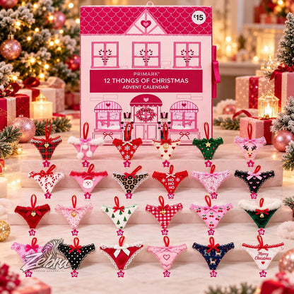 12 Thongs of Christmas Advent Calendar 2026 for Women