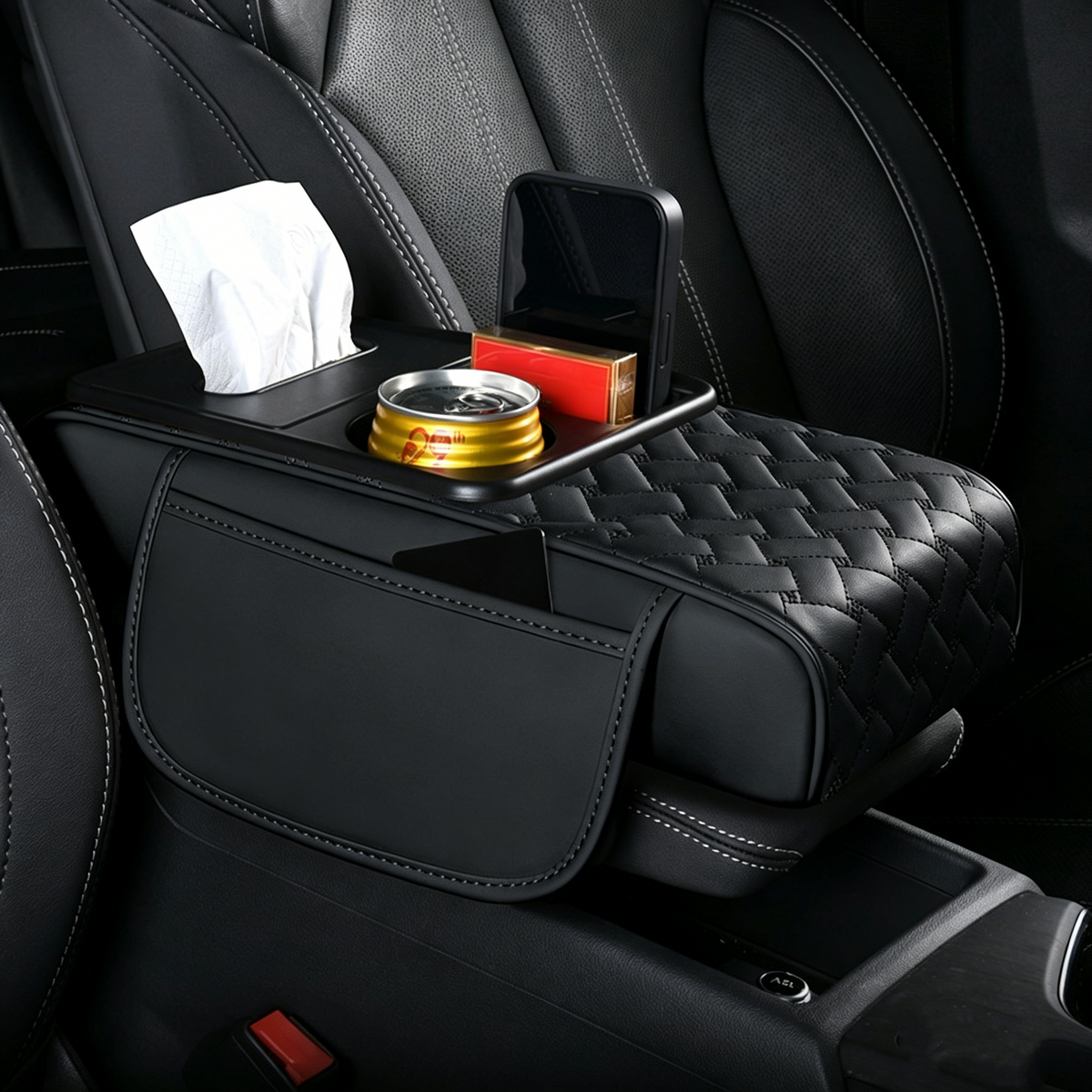 4-in-1 Multi-Functional Car Armrest Organizer