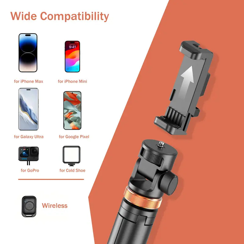 61" Phone Tripod for iPhone