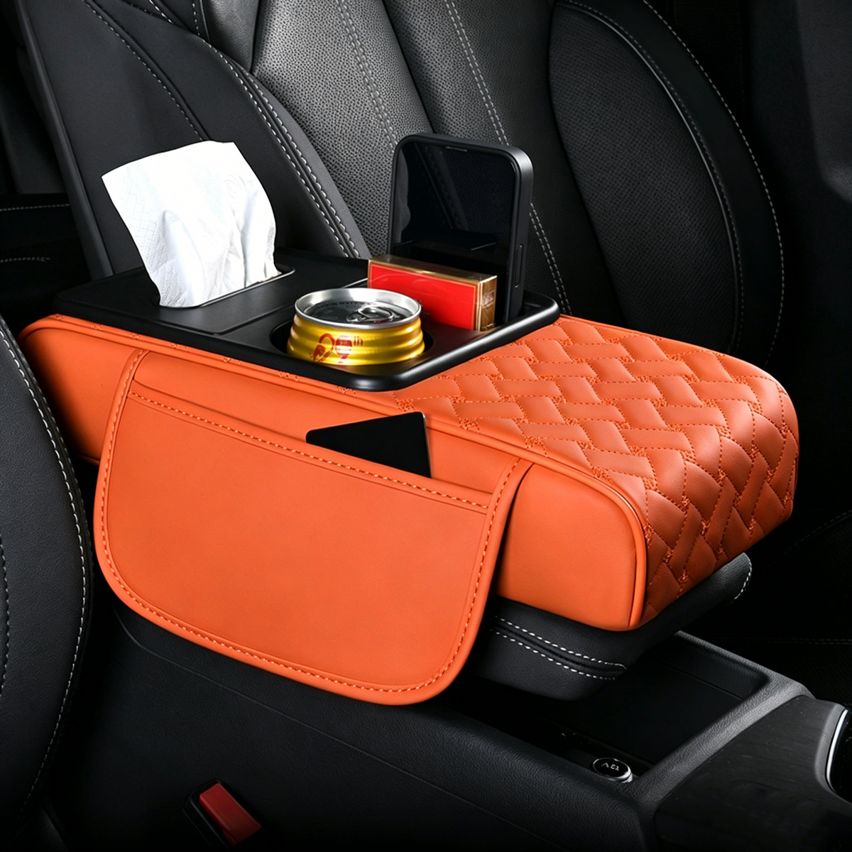 4-in-1 Multi-Functional Car Armrest Organizer