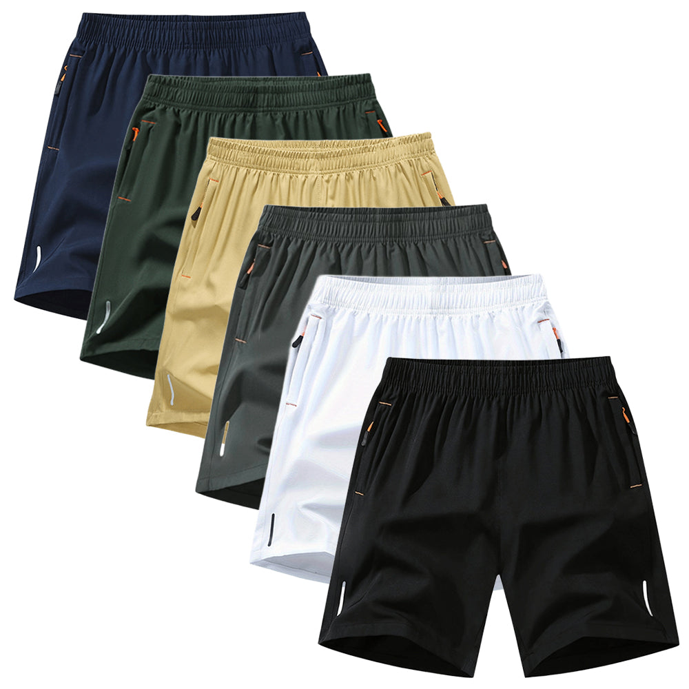3/6 Pack Men's Quick-Dry Shorts