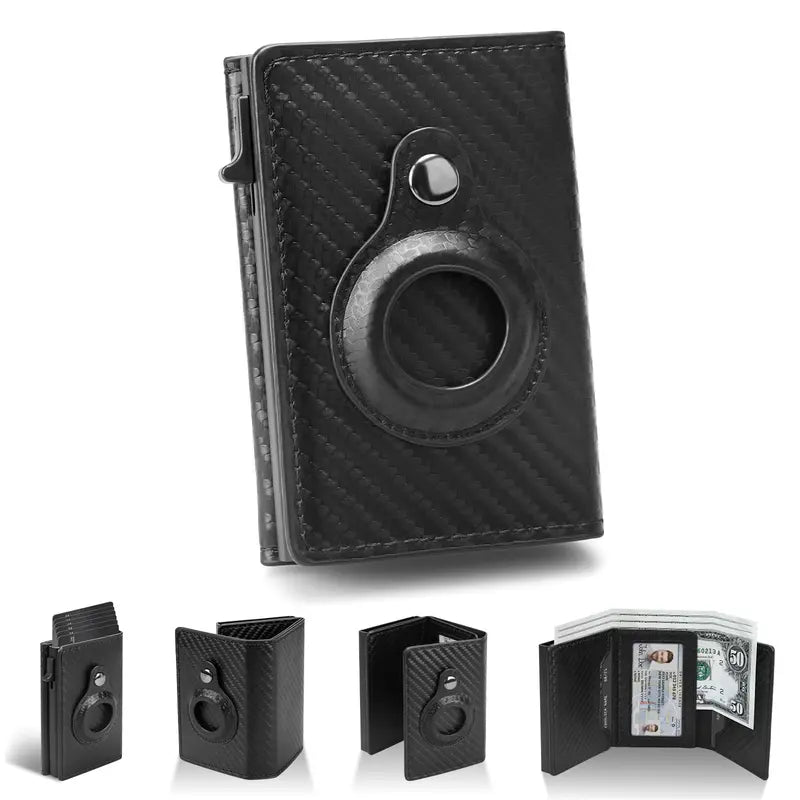 RFID Blocking Men’s Smart Wallet Card Holder
