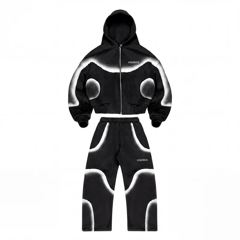 Midnight Gradient Streetwear Tracksuit