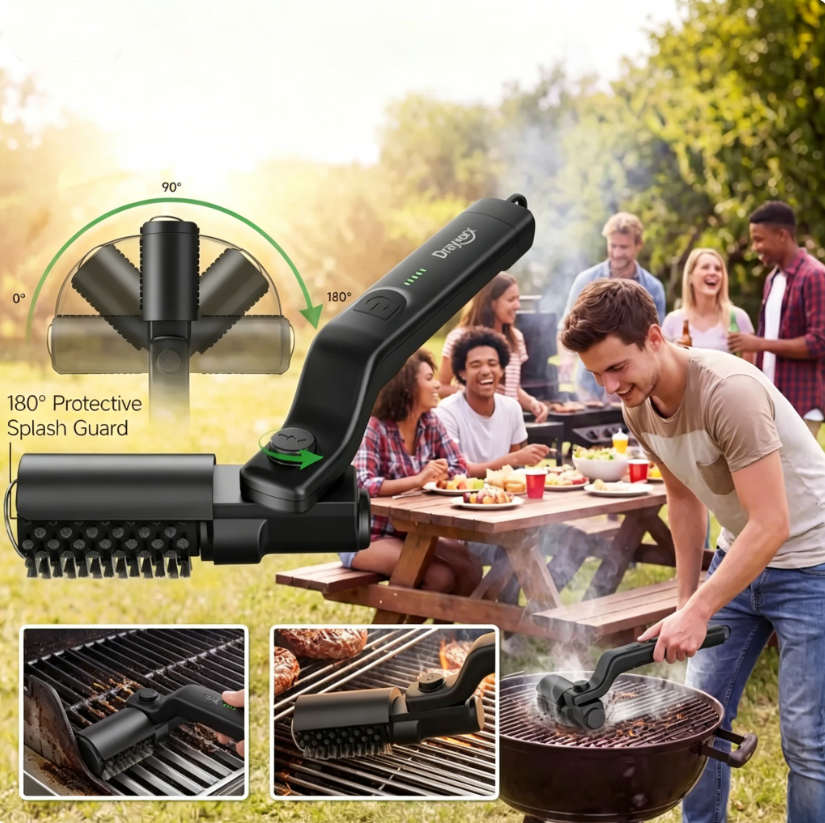 Electric BBQ Grill Brush