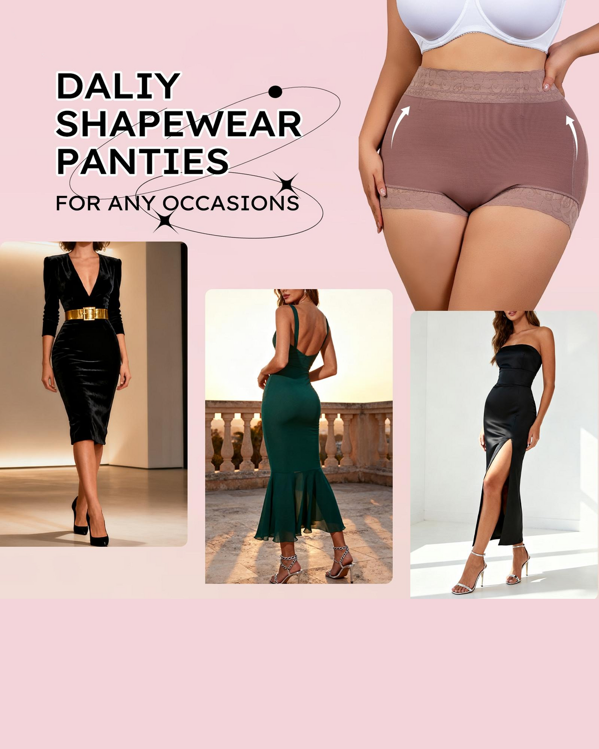 High Waist Seamless Shapewear Panty – Tummy Control & Lift
