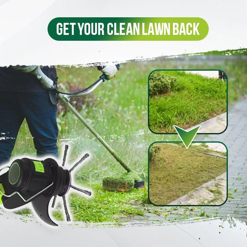 Heavy-Duty Steel Wire Trimmer Head for Cordless Weed Trimmers