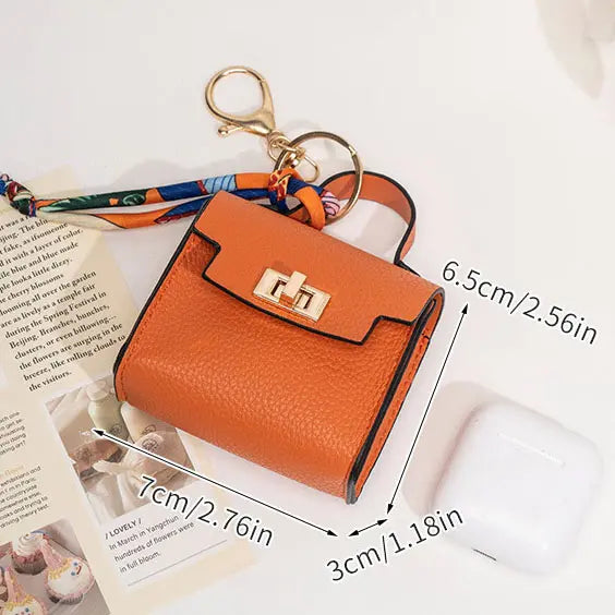 Mini Square Bag Pendant Keychain