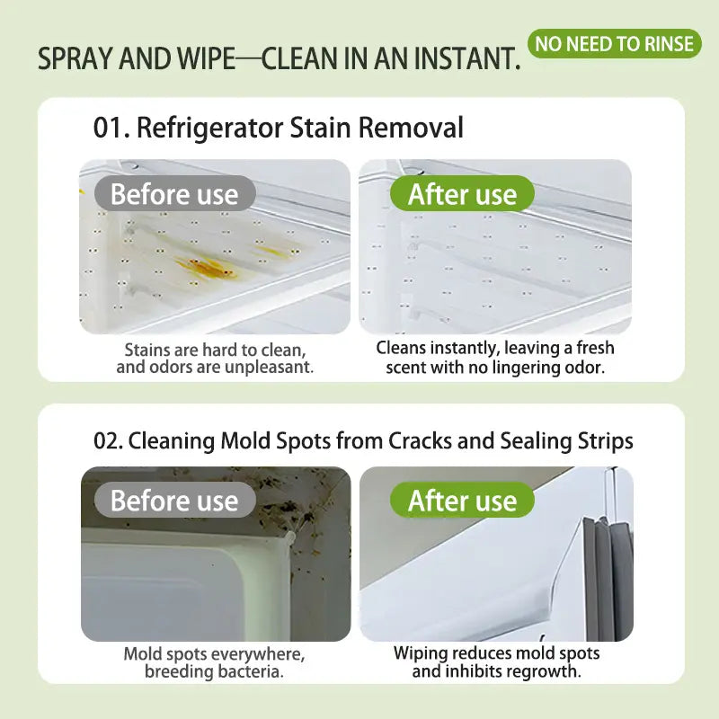 Household Kitchen Liquid Grease Remover Spray