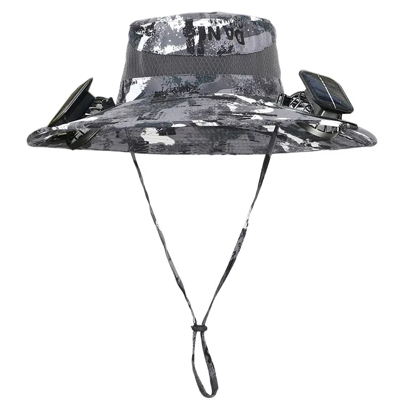 Ultralight Solar Dual Fan Cooling Sun Hat