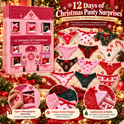 12 Thongs of Christmas Advent Calendar 2026 for Women
