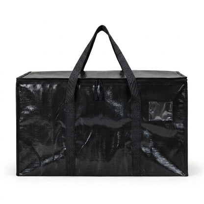 Large Clear Storage Box with Hinged Lid – Heavy-Duty High Capacity Organizer