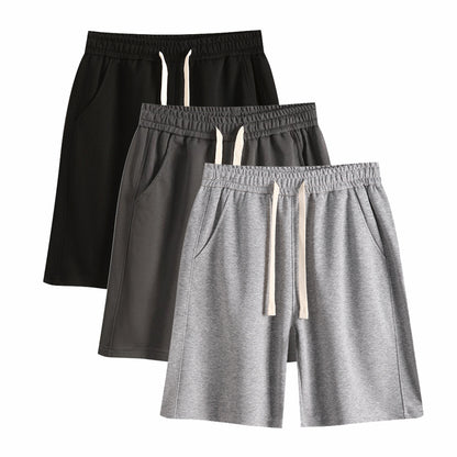 ✨3Packs Men's Solid Pocket Waist Shorts