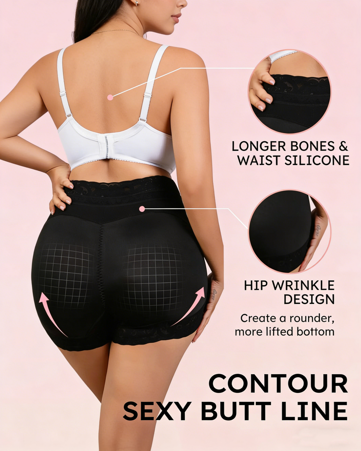 High Waist Seamless Shapewear Panty – Tummy Control & Lift