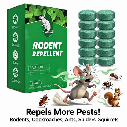 Natural Peppermint Rodent Repellent Balls – 12 Pack Indoor & Outdoor Pest Control