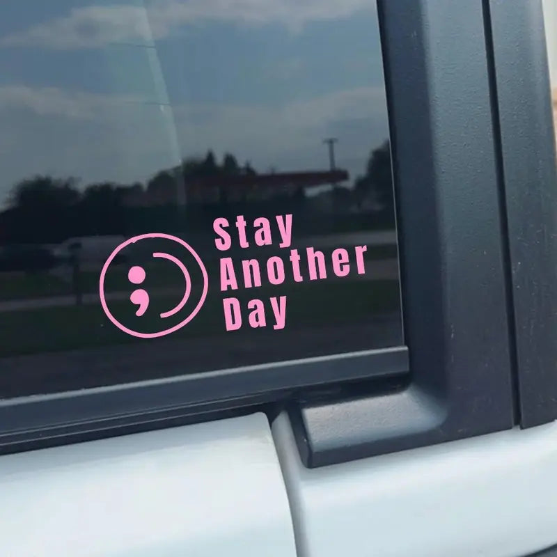 8PCS Stay Another Day Car Decal / Permanent Sticker