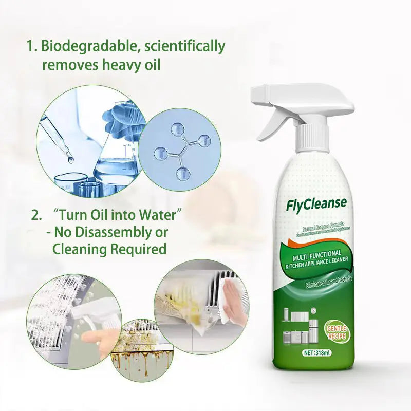Household Kitchen Liquid Grease Remover Spray