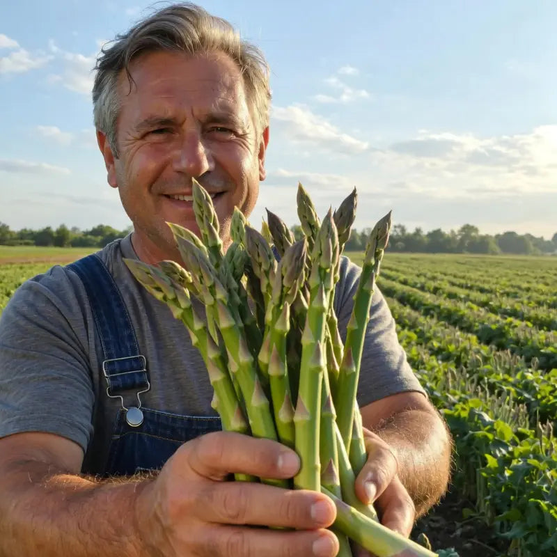 Low-Fat High-Fiber Asparagus Plant Kit