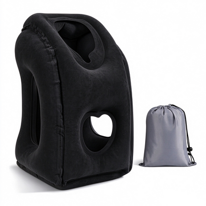 Inflatable Travel Pillow-Neck Pillow with Storage Bag