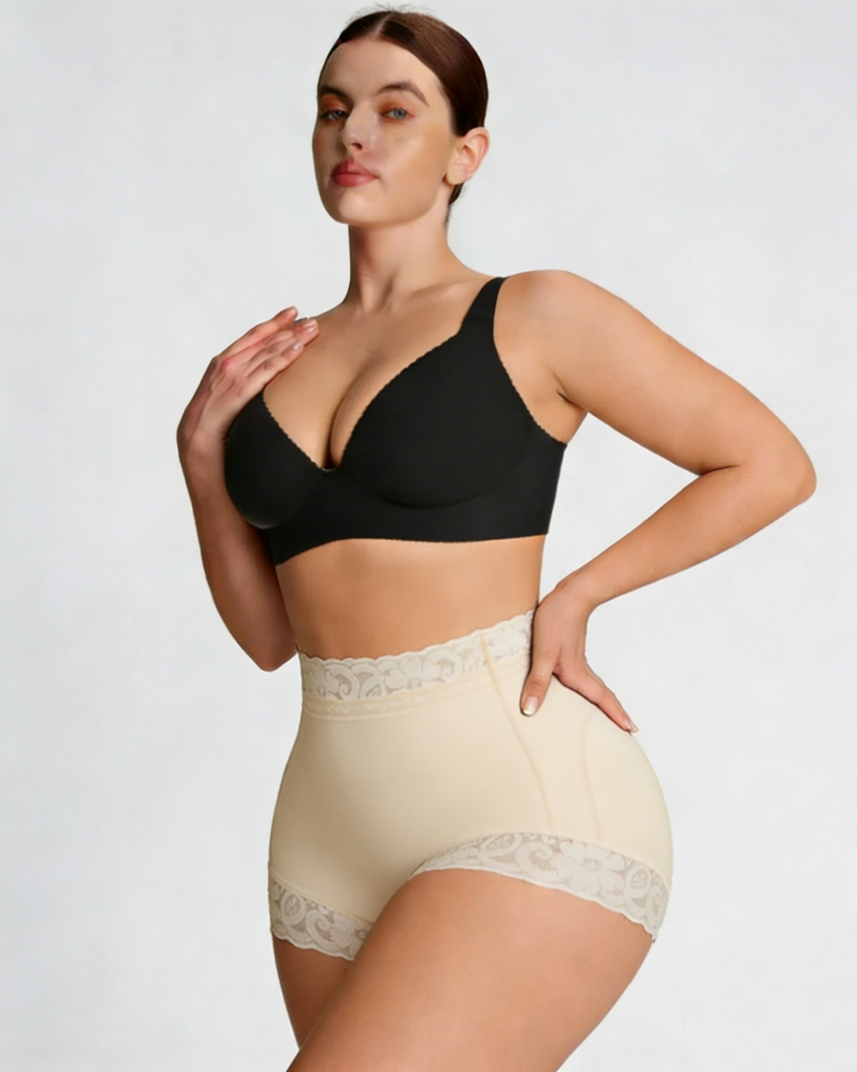 High Waist Seamless Shapewear Panty – Tummy Control & Lift