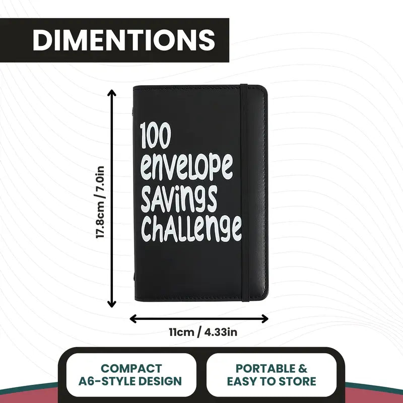💵 100 Days Dollar Saving Envelope Kit
