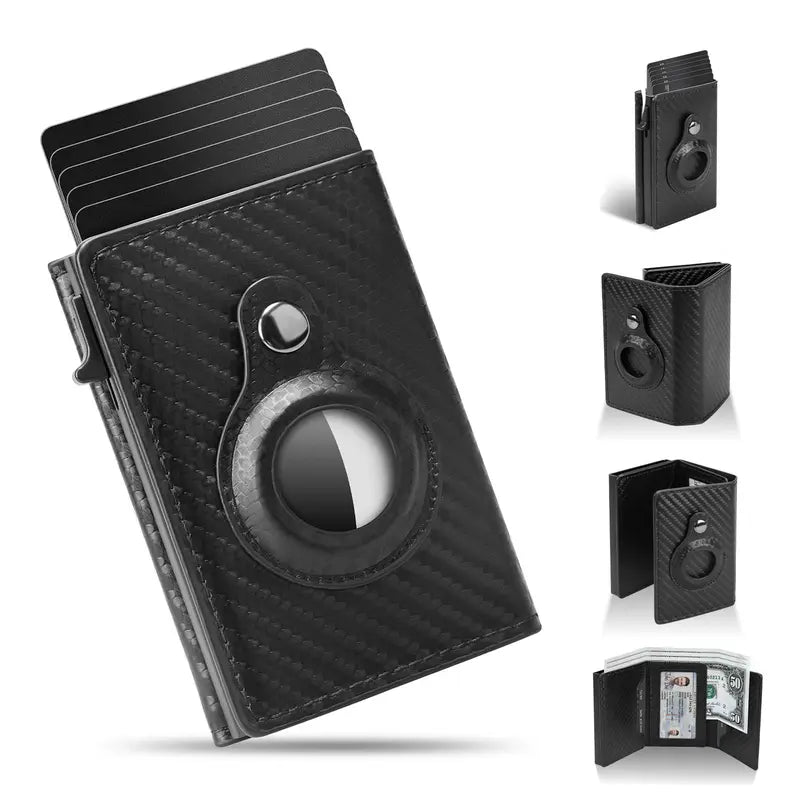 RFID Blocking Men’s Smart Wallet Card Holder
