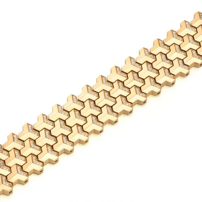 Origin Iced Triple Row Armor Bracelet