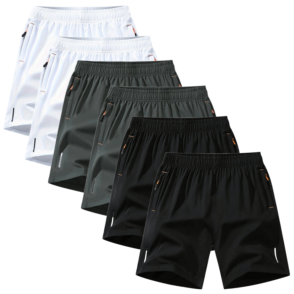3/6 Pack Men's Quick-Dry Shorts