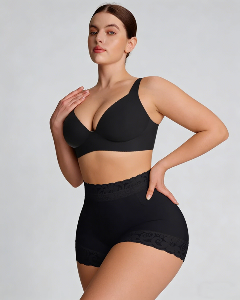 High Waist Seamless Shapewear Panty – Tummy Control & Lift