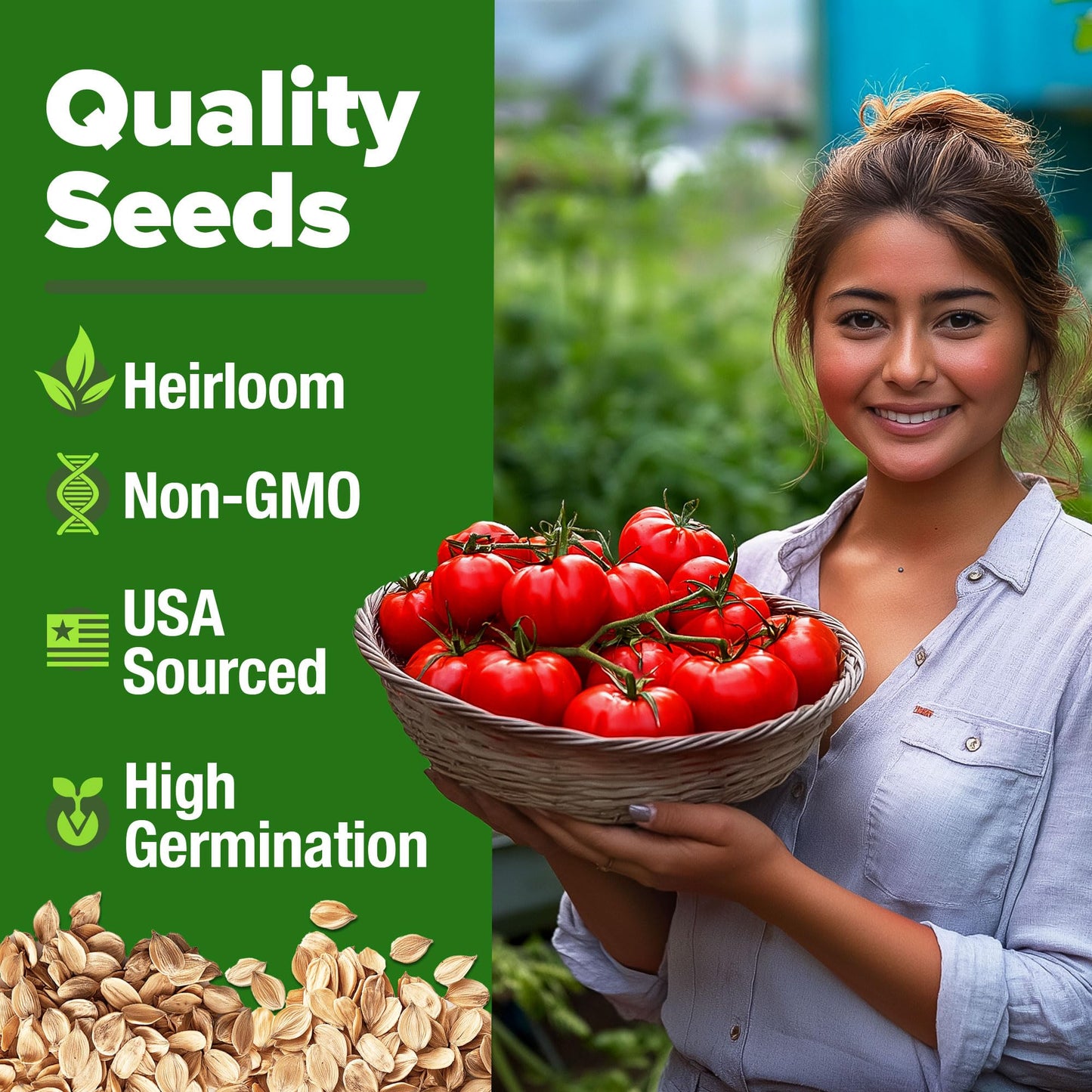 Beefsteak Tomato Grow Pack – 300 Heirloom Tomatoes for Your Garden