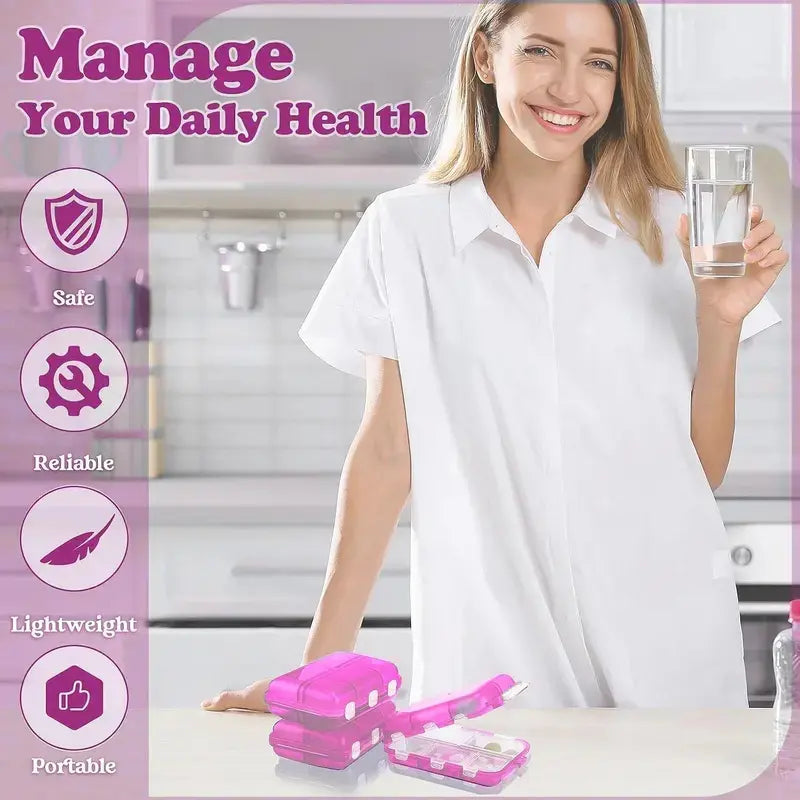 💊Portable Travel Pill Organizer