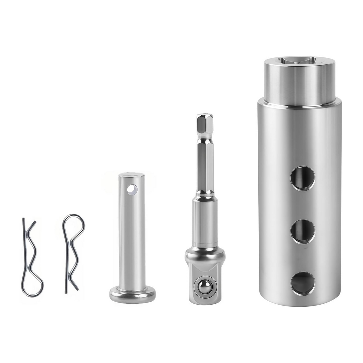 Heavy-Duty Trailer Jack Drill Adapter for RV & Utility Trailers