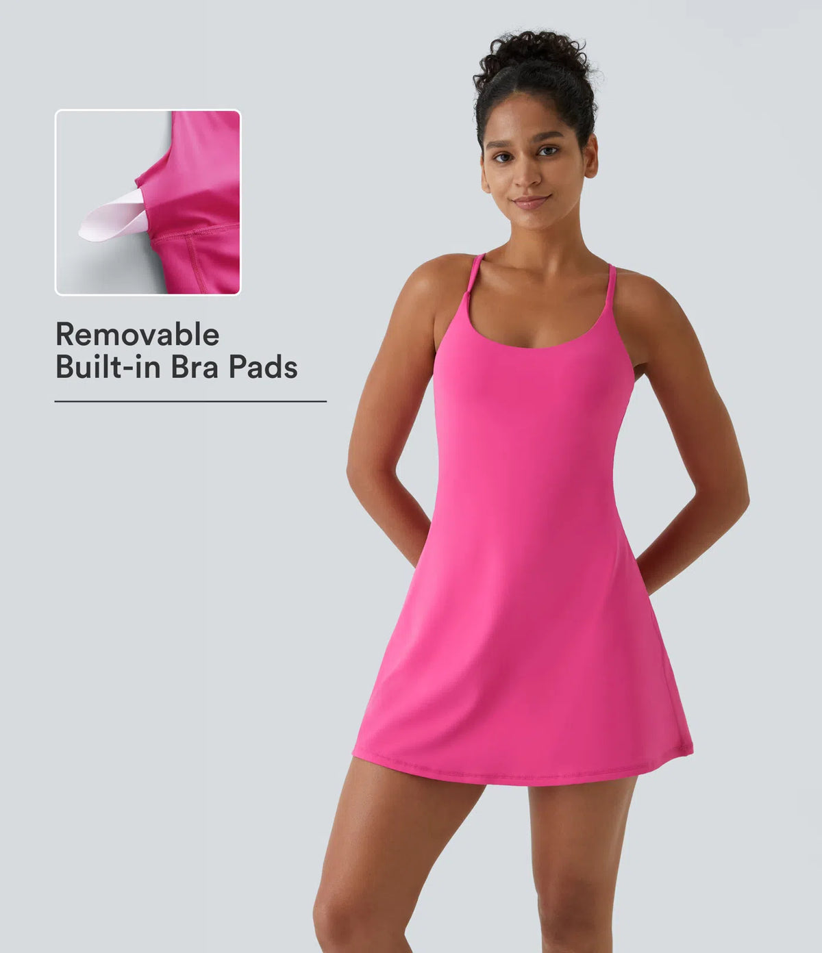 SoftlyZero™ Plush Backless Active Dress-Easy Peezy Edition